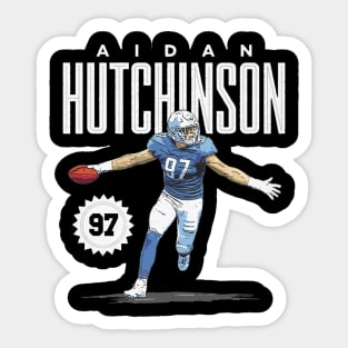 Aidan Hutchinson Detroit Card Sticker
